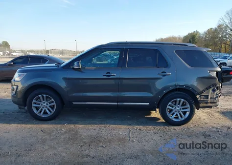 2017 Ford Explorer Xlt from USA, damaged, VIN 1FM5K7D81HGD77251